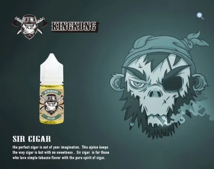 美國進口 不涼 大猩猩金剛煙油 煙草系列煙油 30ML 20/40MG