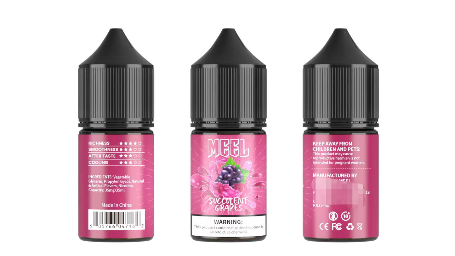MEEL 小煙煙油 30ml 溶度5%丁鹽菸油