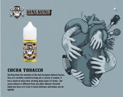 美國進口 不涼 大猩猩金剛煙油 煙草系列煙油 30ML 20/40MG